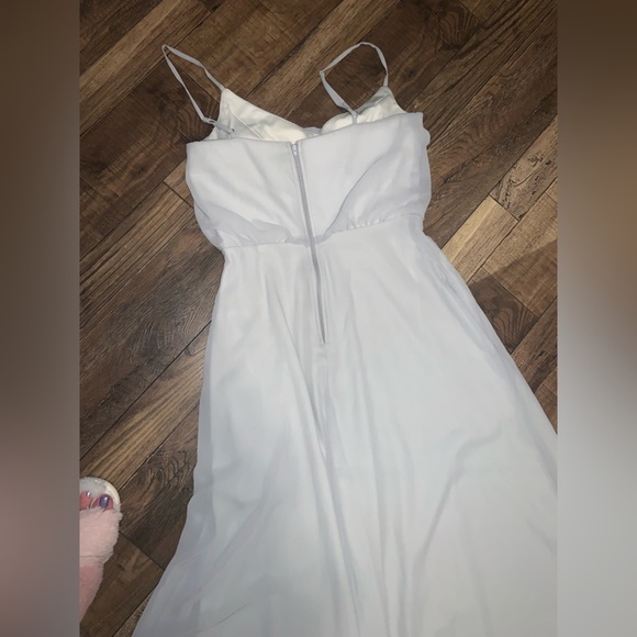 GWENNIE DRESS - DOVE GRAY BIRDIE GREY XS - Picture 9 of 10